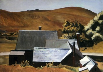 Edward Hopper Painting - La casa de Burly Cobb en el sur de Truro, 1933, Edward Hopper.